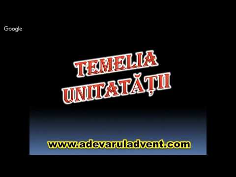 TEMELIA UNITATII