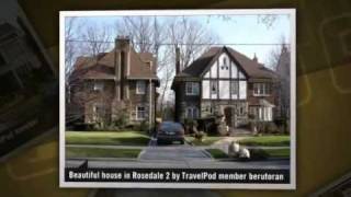 preview picture of video 'Rosedale area walking Berutoran's photos around Toronto, Canada (rosedale neighborhood toronto)'