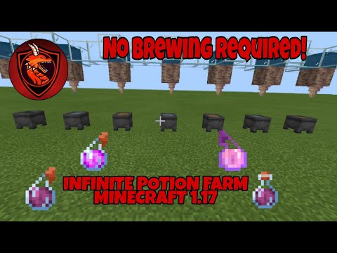 Unlimited Potions? Minecraft 1.17 INSANITY! #MINECRAFT