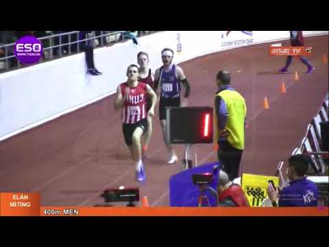 ELAN indoor meeting - 400m men 6/11