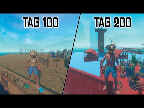 Ich habe 200 Tage RAFT gespielt und das ist passiert...