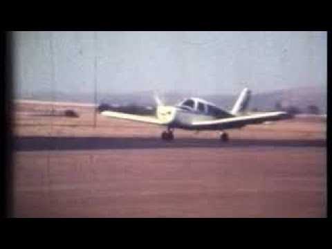 BO & EMIL FLYING NEAR JHB, SOUTH AFRICA 1969/70