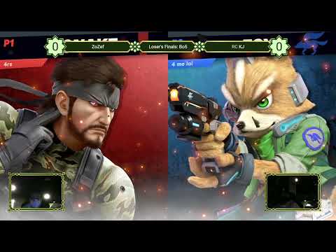 Nice Back Air C - GRAND FINALS - Zozek (Snake) vs RC|KJ (Fox)