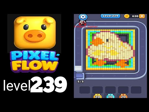Pixel Flow Level 239 Walkthrough