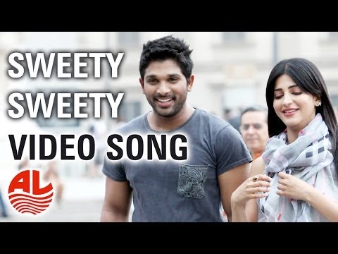 Race Gurram Video Songs | Sweety Sweety Full Video Song | Allu Arjun, Shruti hassan, S.S Thaman