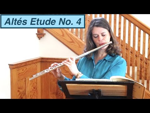 Altès Etude No. 4 - April Clayton, flute
