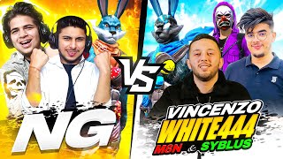 White444 Vincenzo Syblus M8N 😱 vs Smooth Tufan Badal & Nota 🥵 Clash Of Gods 👽