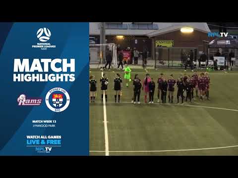NPL NSW Women's Round 13 Highlights – Macarthur Rams v Sydney University