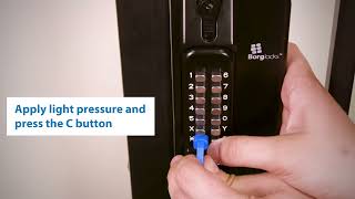 How to code change a Borg ECP lock