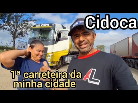 Cidoca 1ª carreteira de Juazeirinho PB motorista Delpozo