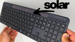 Logitech’s Solar Keyboard is a Game Changer — No More Charging Ever! Signature Slim Solar+ K980