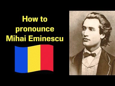 How to Pronounce Mihai Eminescu | Famous Romanians #3