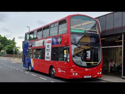 🚍*Beautiful Gearbox* Go North East 6903 LX06 EBC Volvo B7 Gemini on Service 57