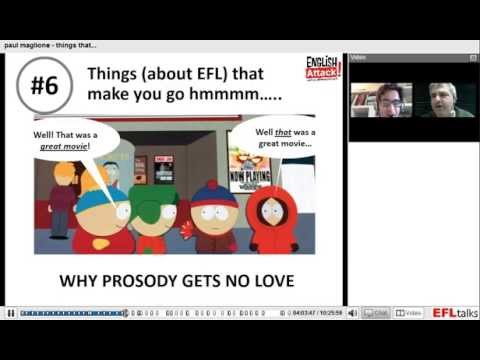 Paul Maglione   10 Things in EFL that make you say Hmmm