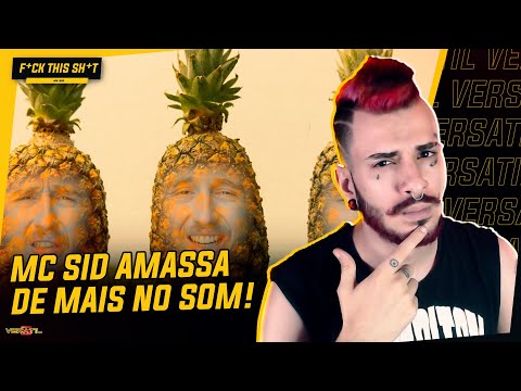 Mc Sid - F*ck This Sh*t (Diss) | REACT / ANÁLISE VERSATIL