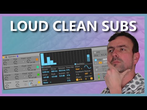 Sub Bass with Operator in Ableton Live
