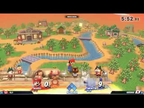 WS: Ally (Mario) vs. Abadango (Mewtwo)