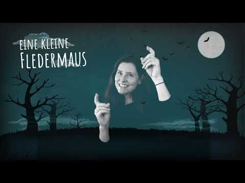 Eine kleine Fledermaus - Fingerspiel