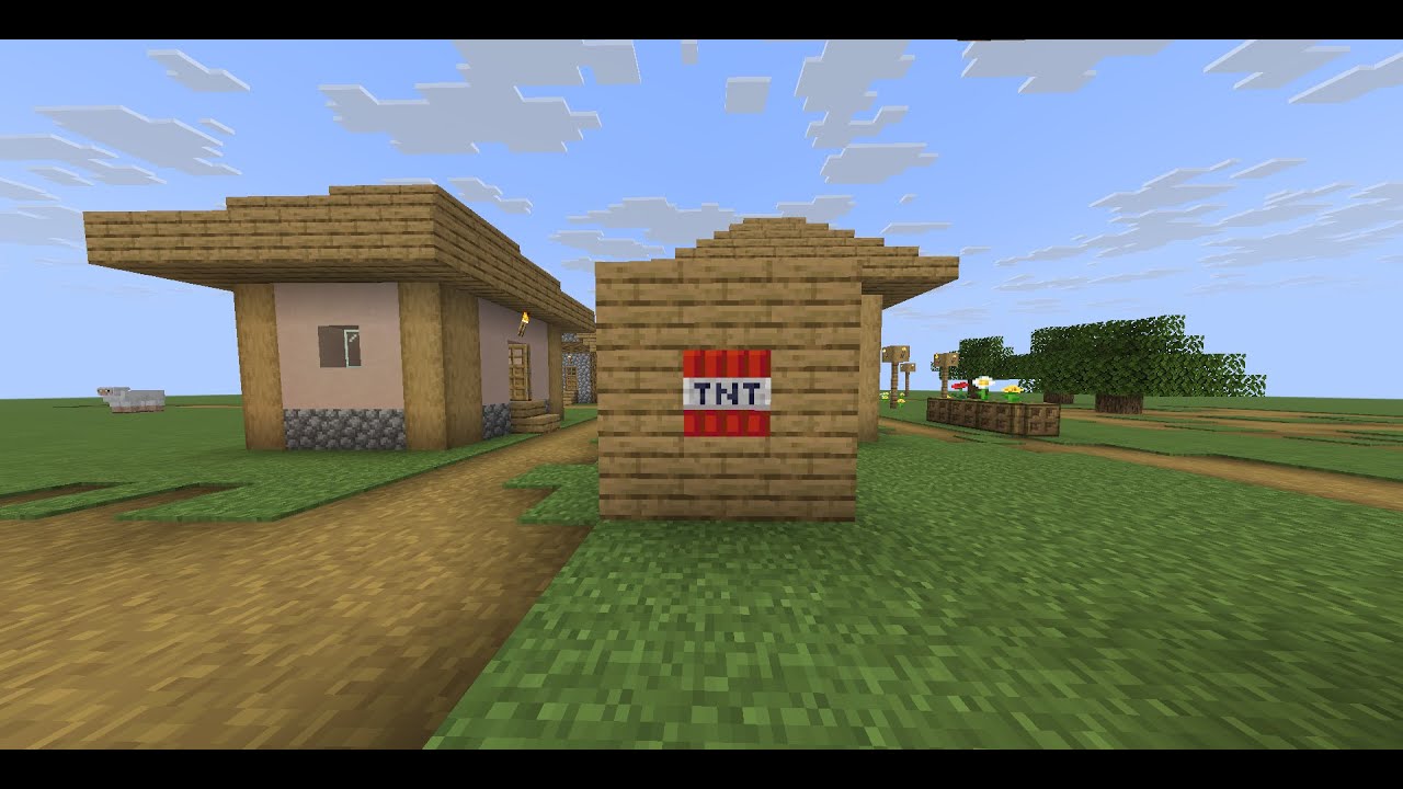 Minecraft - TNT Village Live #minecraft #shorts
