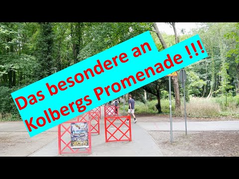 Polen - Kolberg (Kołobrzeg) 2023 | Das besondere an der Promenade was nicht jeder Ort hat