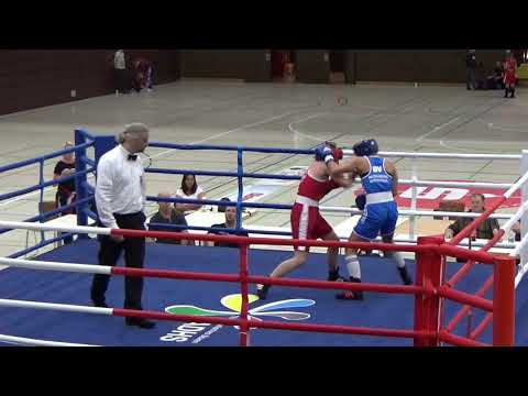 Boxen: Gina Michaelson - Joulina Suhrow (Int. Frauenboxturnier #40)