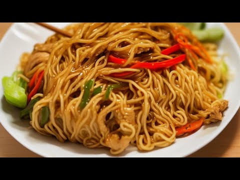 How to Make an EASY 1 Pot Top Ramen Chicken Lo Mein Recipe that rivals Takeout!