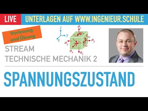 Spannungszustand Vorlesung und Übung – Elastostatik – Technische Mechanik 2