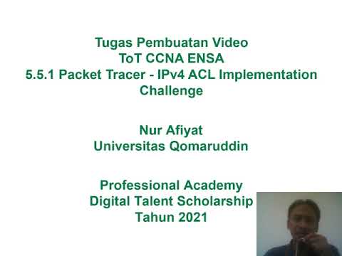 5.5.1 Packet Tracer – IPv4 ACL Implementation Challenge