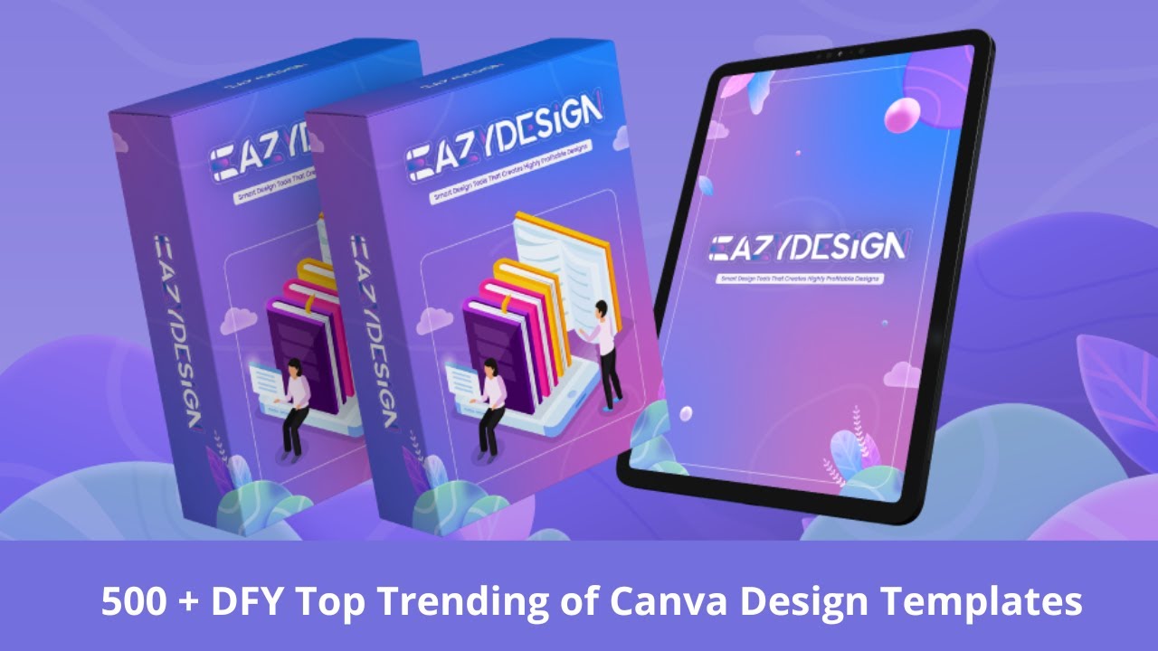 🚀Etsy Success with 500+ DFY Top Trending Canva Templates from EazyDesign