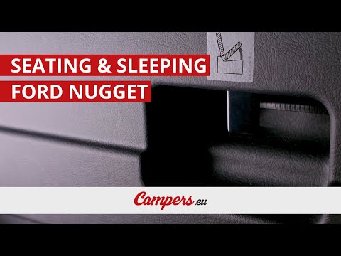FORD NUGGET Seating & Sleeping - Basic Instructions