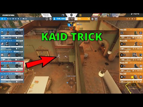 Kaid TRICK in villa from PRO players