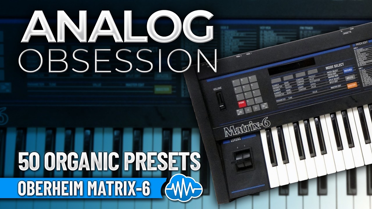 LFO194 - Analog Obsession - Oberheim Matrix-6 ( 50 presets ) - Video Preview 1