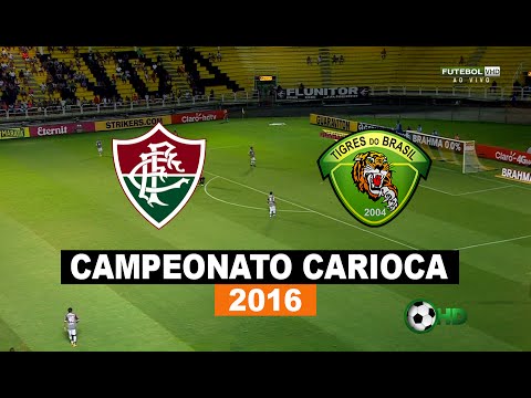 Gols - Fluminense 4 x 0 Tigres - Campeonato Carioca 2016 - 14/02/2016 - Futebol HD