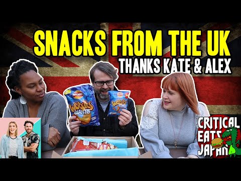 Wotsits & Other Snacks From the UK | Thanks Kate & Alex | with Sara & Kenya