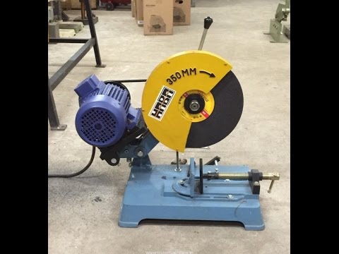 Cut off machine motorised