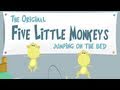 Five Little Monkeys Jumping On The Bed Preschool And Kindergarten Songs