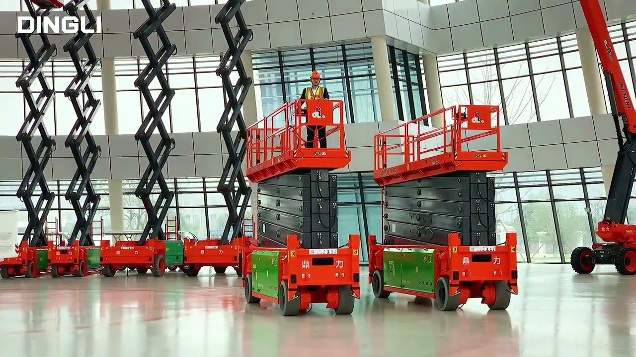 Dingli large-scaled scissor lifts are coming! You deserve it!