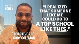 Cody Coleman's entrepreneurial journey: From QuestBridge scholar to Coactive AI | Masters of Scale