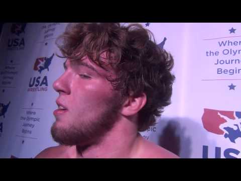 Brandon Dellavia (NJ), Cadet Nationals freestyle 160 champion