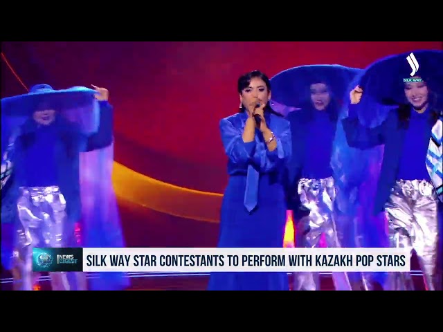 Silk Way Star иштирокчилари Қозоғистон эстрадаси юлдузлари билан дуэт куйлайди