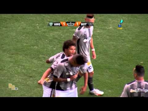 Gols América-MG 1 x 2 Botafogo 60 fps - Brasileirão 2015 Série B