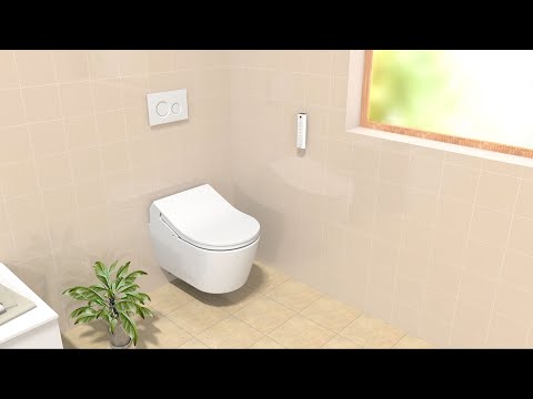 RP-SP WASHLET+ Wall-Hung Toilet Install video thumbnail