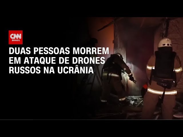 Rússia faz ataque massivo de drones contra Ucrânia e causa mortes | AGORA CNN
