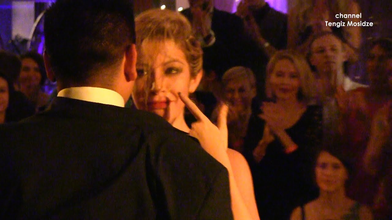 Noelia Hurtado and Carlos Espinoza.  Гранд милонга Планетанго 2015. Ноэлия Уртадо и Карлос Эспиноза.