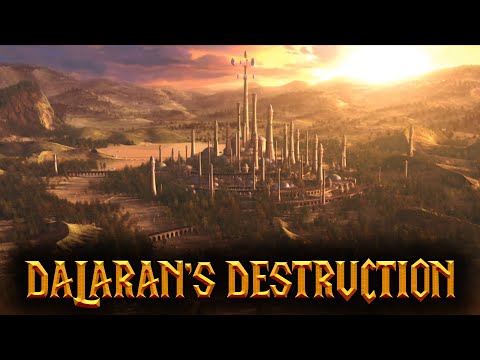 Warcraft 3 Reforged: Archimonde Destroys Dalaran