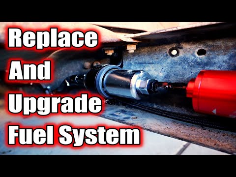 Hotrod Fuel System Upgrade - Replace Fuel Line, Install Electric Fuel Pump, High-Flow Fuel Filter