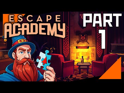 Escape Academy playthrough - Part 1 - The dirty escape room