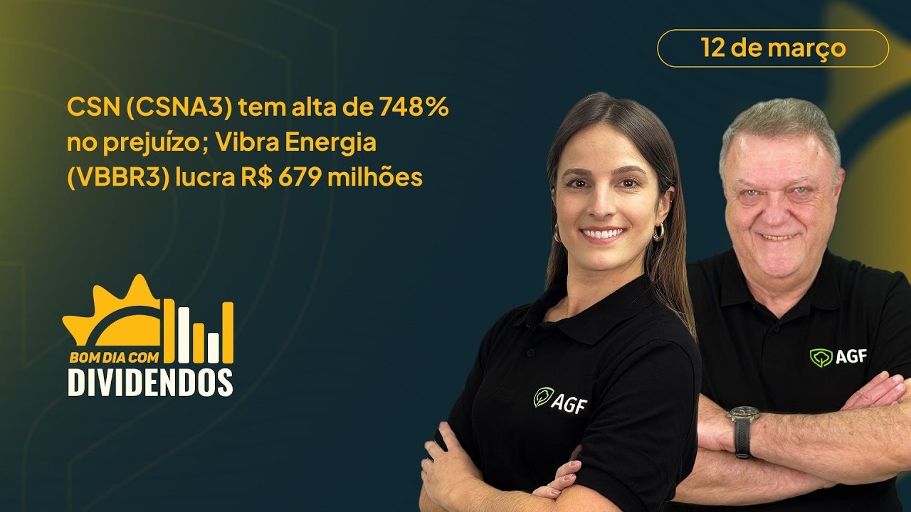 12/03/2026 - Bom Dia com Dividendos