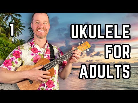 Ukulele Lesson for Older Adults and Seniors - Lesson 1 - START HERE #ukulele #lesson #beginner