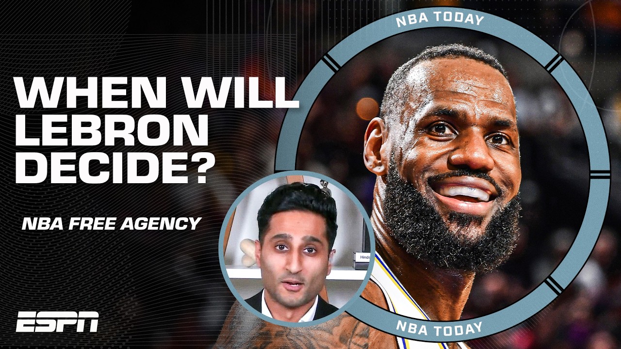 Shams on his phone call with Rich Paul and when LeBron’s decision will come 👀 | NBA Today